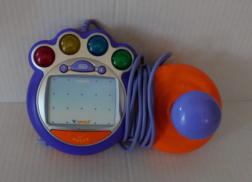 vtech vsmile tv learning system controller joystick with pen tested works well - Image 3 of 4