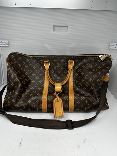 AUTHENTIC Louis Vuitton Monogram Vintage Designer Travel Duffle Bag Large