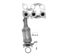 Fits Toyota Highlander 04-07 3.3L Front Radiator Manifold Catalytic Converter