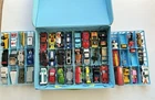 Vintage 1982 Matchbox Carry Case + 50 Cars 70s/80s Various