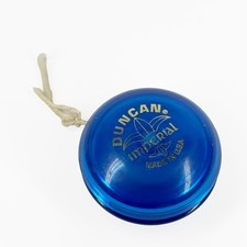 Duncan Imperial Yo-Yo Blue Translucent Made in USA