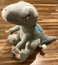 Jurassic World Blue Velociraptor Plush Dinosaur 16 Inches New With Tag
