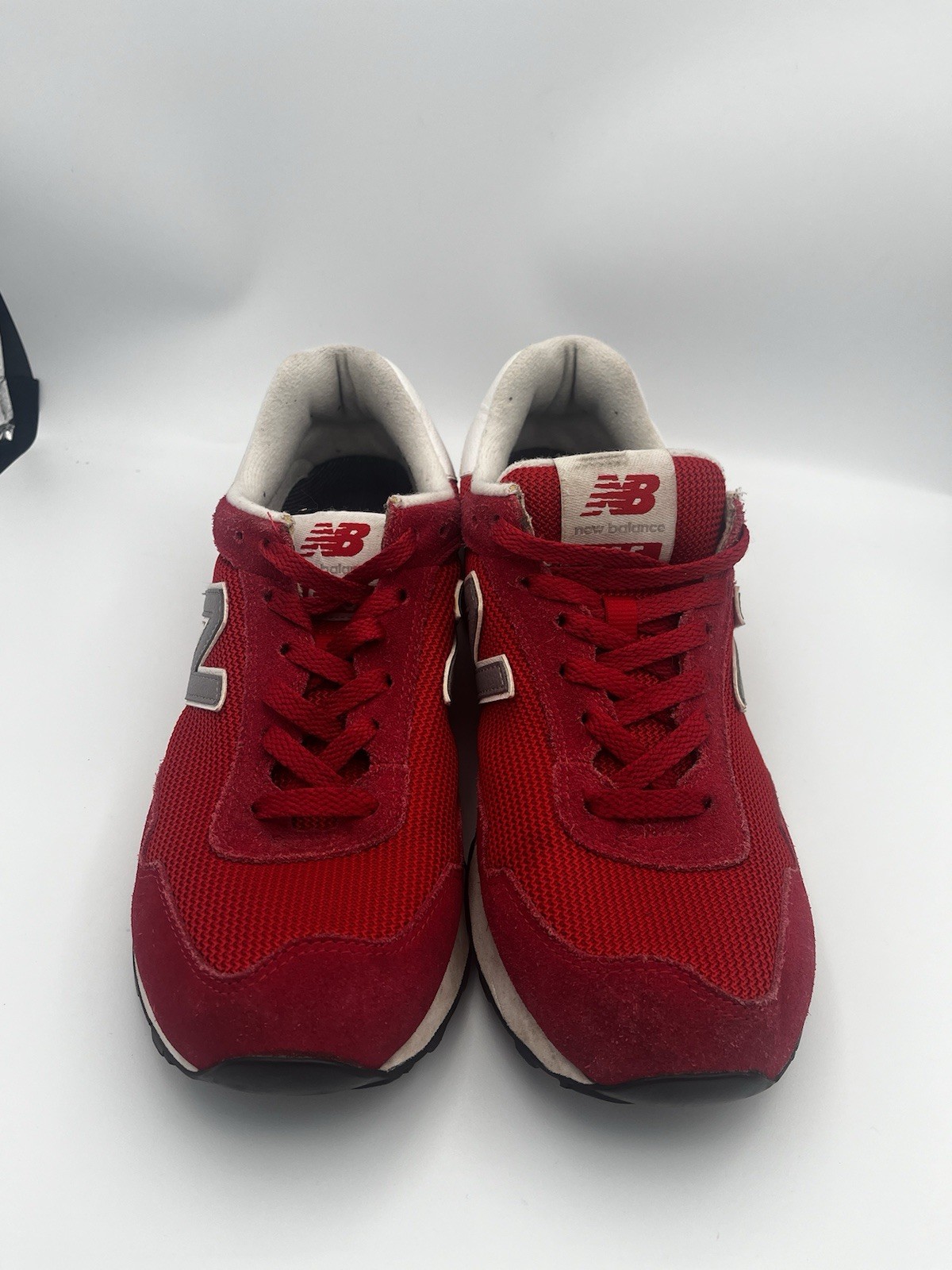 Sample New Balance 515 Red Sample Pair Size 9.5 - image 2