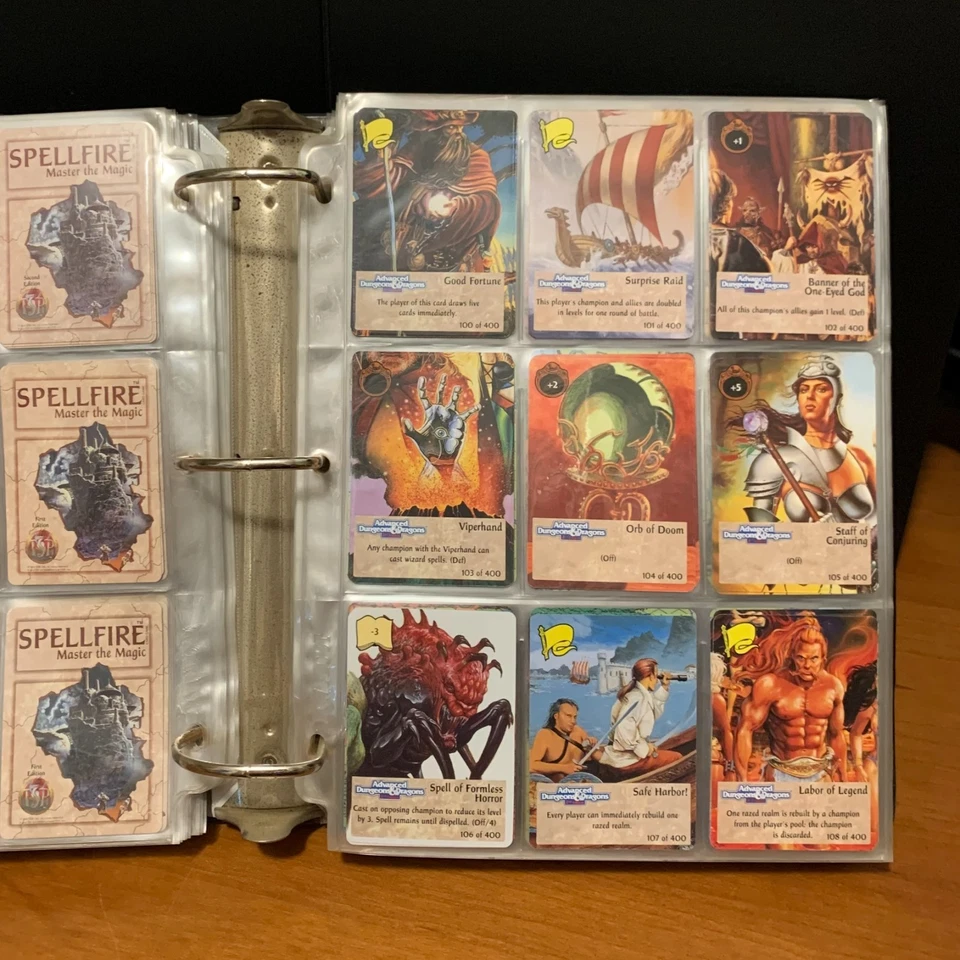 Spellfire Collection Lot, Near Complete 398/400, 1-25 Chase Set, 1000+ Cards - Image 3 of 4