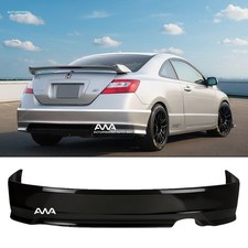 For 06-11 Honda Civic 2dr Coupe Hfp Style Unpainted Rear Bumper Lip Spoiler For 06-11 Honda Civic 2dr Coupe Hfp Style Unpainted Rear Bumper Lip Spoiler