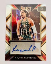 Raquel Rodriguez 2023 Panini Select Silver Prizm Autograph Auto