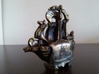 Springfield Illinois state capitol metal souvenir ship sail boat nautical IL — photo 2