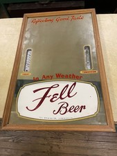 Miroir à bière Fell Brewing Co Fell Simpson Carbondale excellent état