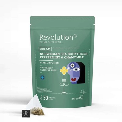 (326,67 EUR / kg) Revolution Tee 50ct - Norwegian Sea Buckthorn, Peppermint & ..