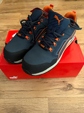 Puma Crosstwist Low S3 HRO SRC blau/orange, E...