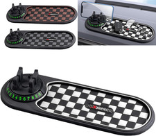 Multifunction Car Anti-Slip Mat, 3-In-1 Rotating Dashboard Mat, Large Storage Pa