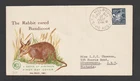AUSTRALIA 1961 FDC WCS 11d BANDICOOT ADDRESSED