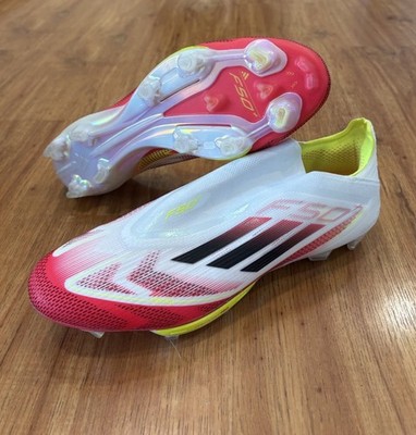 Adidas Adizero F50+ FG Pure Victory Pack White/Core Black Mens Sz