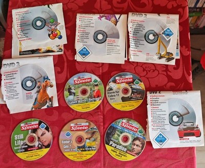 Computerbild Spiele Sammlung Vollversionen Programme Konvolut, 2008 Games 