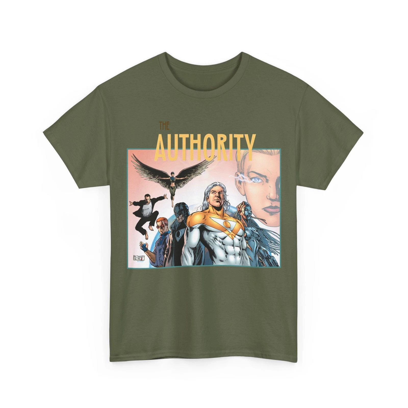 Authority T-Shirt - Wildstorm/DC Comics - Phil Jimenez Art - Apollo, Midnighter