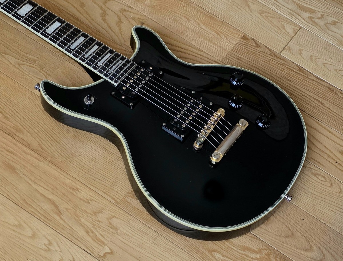 ギター Epiphone Tak Matsumoto DC ebony 中古］Epiphone / Tak Matsumoto DC Custom Ebony 2015 - Vintage