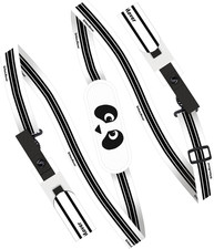 Ski Carrier Strap for Ski and Pole Adjustable Carrying Strap, Padded Shoulder, P
