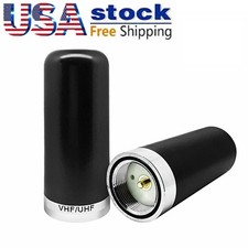 Black Roof 136-174/400-870MHz dual band NMO Mount Antenna For Mobile Radio
