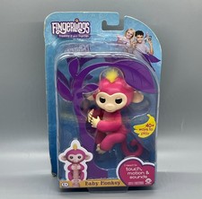 New WowWee Fingerlings Interactive Baby Monkey BELLA Pink