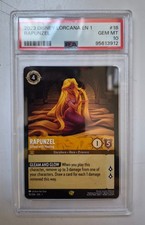 Lorcana Rapunzel: Gifted with Healing 18 PSA 10 GEM MINT 95613912
