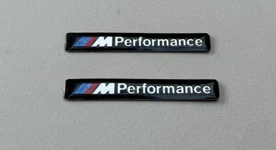 2 X BMW M PERFORMANCE SIDE SKIRT M Sport STICKERS DECAL New