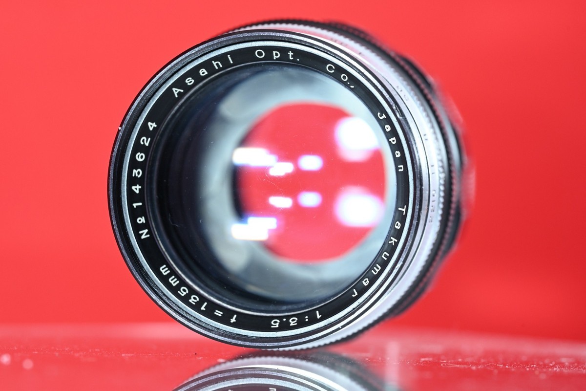 Pentax Spotmatic SP Film Camera 55mm f1.8/ 135mm f3.5 [N