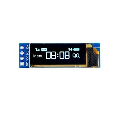 0.91 Inch I2C Serial OLED LCD Display 128x32 SSD1306 For Arduino ESP32