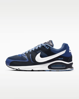 Nike Air Max Command Mens Size 11 Deep Royal White Dark Obsidian