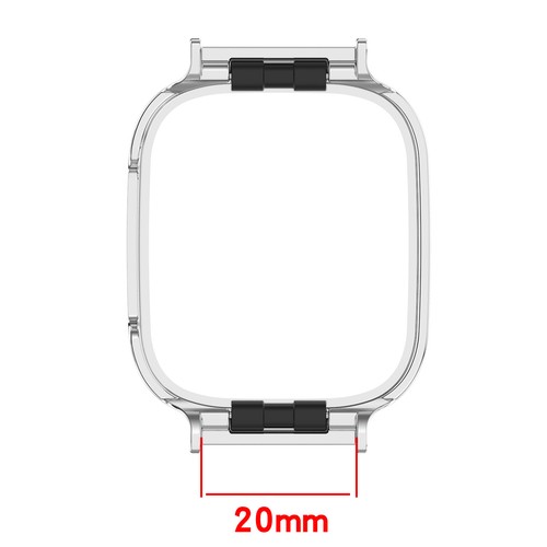 20 mm Edelstahl Uhrenrahmen für Redmi Watch 3 / Mi Watch Lite 3 - Bild 2 von 13