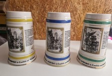 3 x Hasenbr&auml;u Sammlerkr&uuml;ge 0,75 Liter Porzellan Kirchen in Augsburg