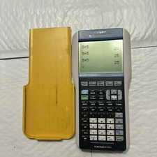 Texas Instrument TI NSPIRE Graphing Calculator W Cover Tested Ti 84 Plus Keypad.