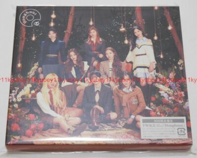 New TWICE Doughnut First Limited Edition Type B CD Sticker Card Japan WPCL-13353