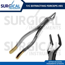 T/C Extracting Forceps Dental Surgical Instruments 65 German Grade