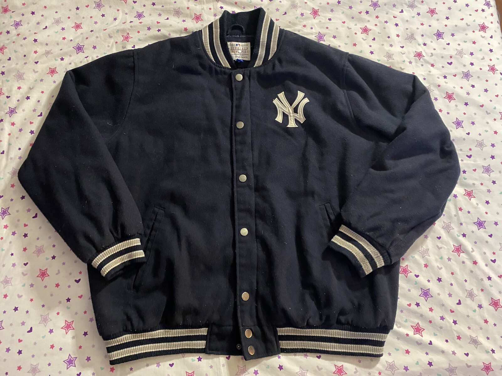 New York Yankees wool varsity jacket
