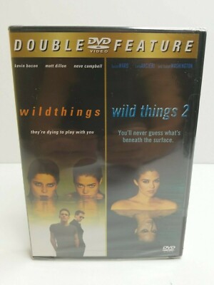 Wild Things 1 & 2 Double Feature DVD Bacon Dillon Campbell Ward Arcieri NEW