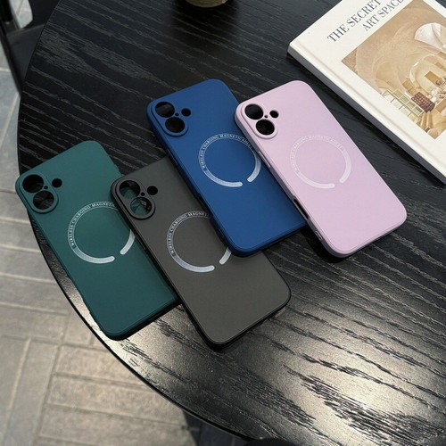 Coque TPU MagSafe Pour iPhone 16 Pro Max 15 14 13 12 11 Étui Anti-choc Hybride - Photo 15/21