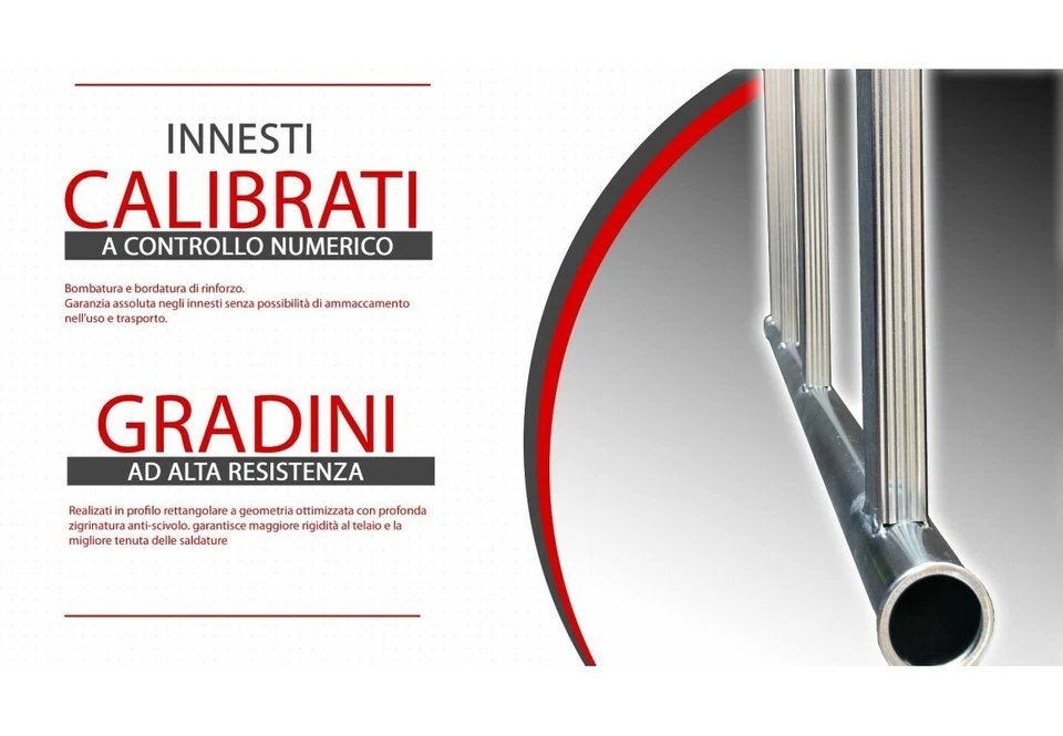 Trabattello Ponteggio FAST con Parapetto e Piano di Lavoro (h lavoro 6,10 m) - Immagine 3 di 4