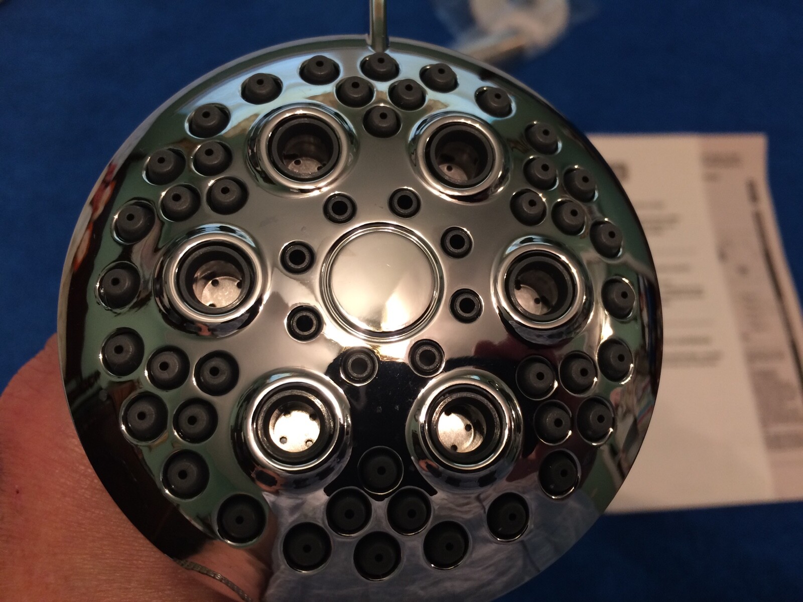 Delta 5 Spray Shower Head NEW eBay