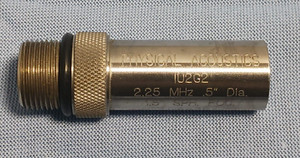 Physical Acoustics IU2G2 2.25 MHz 5" Dia. 1.5" SPH. FOC. Immersion Transducer