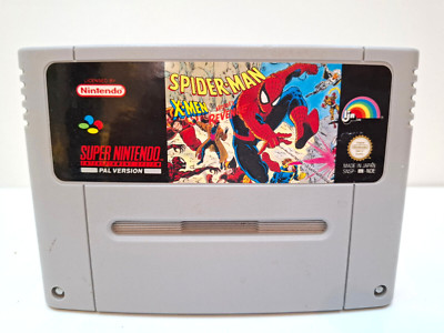 Spider-Man / X-Men Arcade´s Revenge - Super Nintendo SNES Spiel Modul - PAL