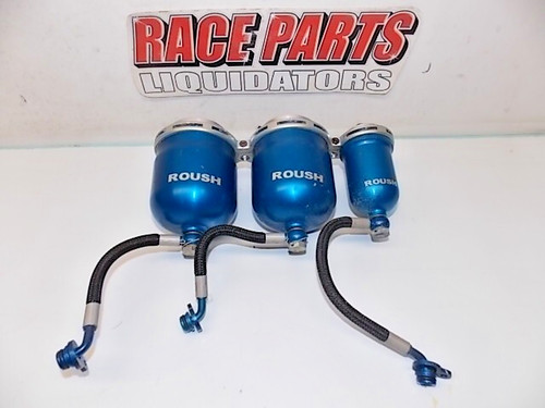 Roush Spun Alum 3 tank brake fluid reservoirs BMRS L/W lines AP race  061725-1