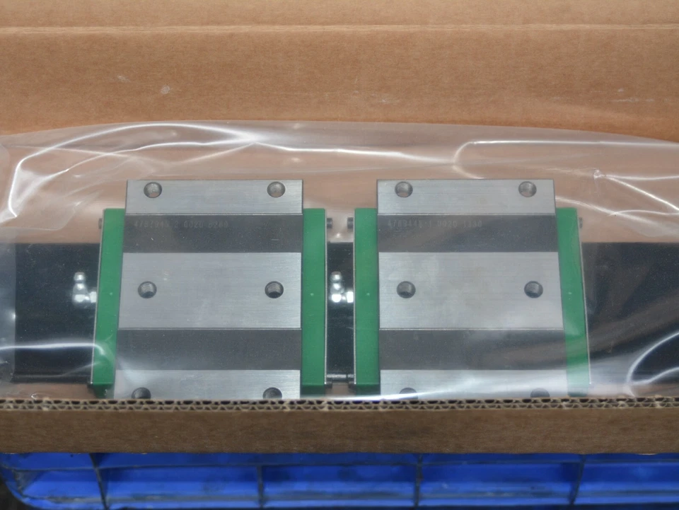 KRONES/INA Linearfuehrung linear ball bearing slide & 680mm rail F 315384 NIB - Image 4 of 4