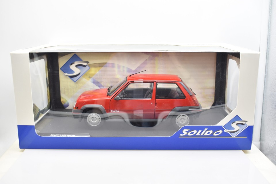 Modellauto Auto Maßstab 118 Renault Super 5 Gt Turbo MK1 Rot diecast