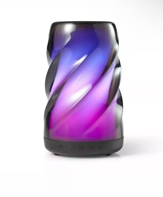 Blackweb Bluetooth Wireless Speaker with Color Changing LED Lights BWA19AAS91