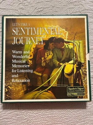 1970 Reader's Digest Let's Take a Sentinental Journey Box Set 9 LP Albums