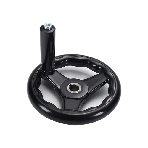 160mm*16mm*5mm 3 Spoke Hand Wheel With Revolving Handle For Milling Machine NEW - Picture 12 of 19