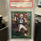 2002 Topps Chrome Tom Brady #100 PSA 10 Gem Mint  🐐