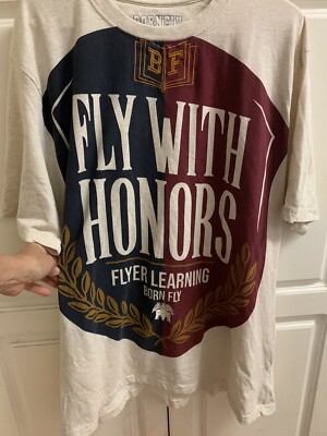 Born Fly Fly With Honors T Shirt 3xl Short Sleeve