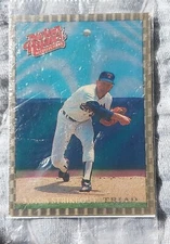 1993 NOLAN RYAN Recollections Triad 3D Whataburger-5,000th Strikeout  Pack/2Card