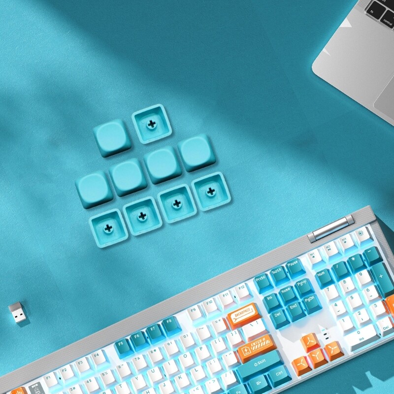 NPKC MA Profil PBT Keycaps 10 Pièces Vierge 1u Keycap Pour